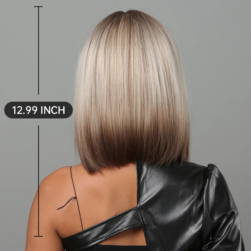 Short Straight Synthetic Wigs for Women