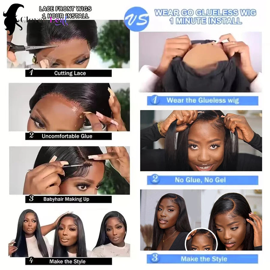 Glueless Wig Human Hair