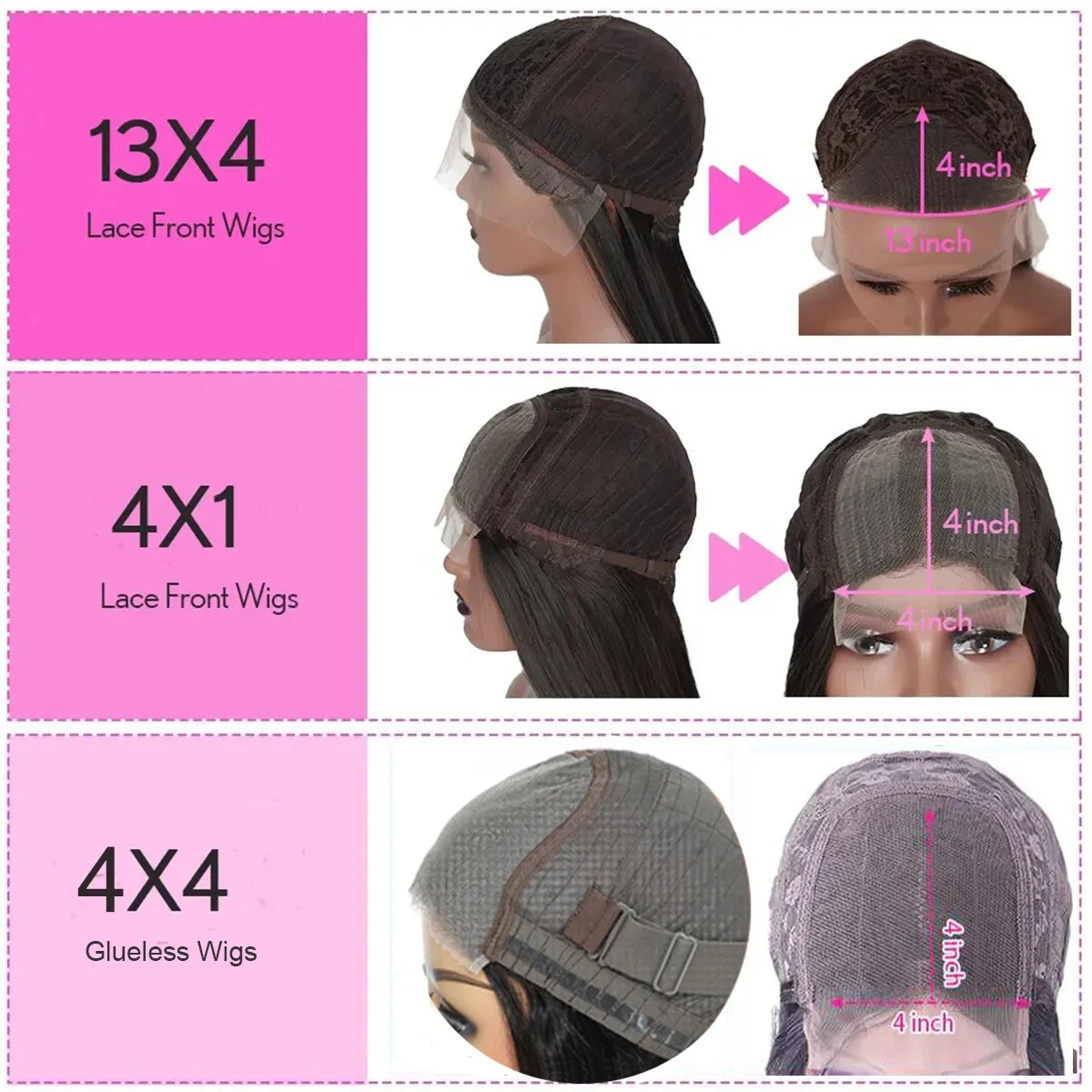 Glueless Wigs Human Hair Brazilian Short
