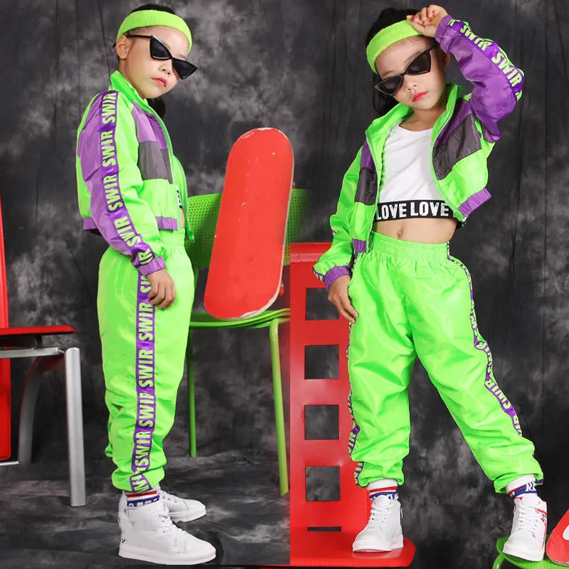 Girl Clothes Children'S Hip Hop Dance