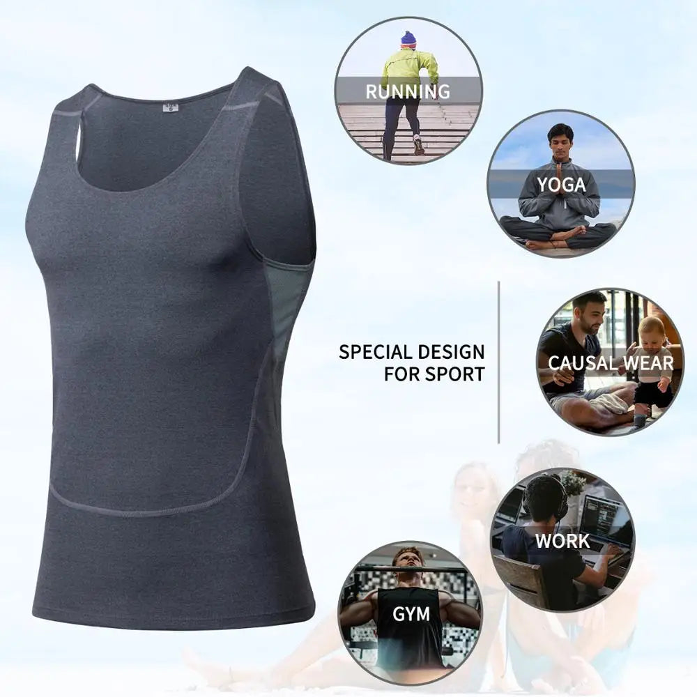 Men's sports gym vest Wears