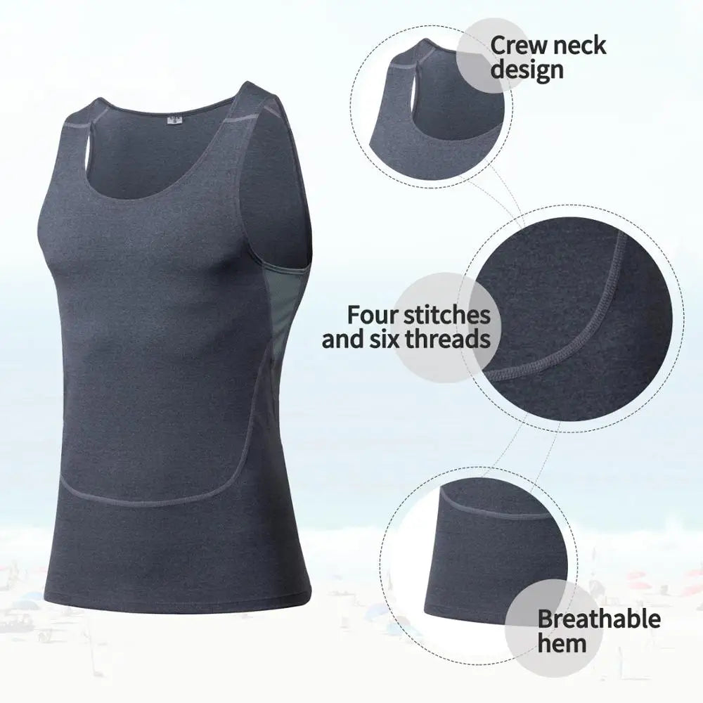 Men's sports gym vest Wears