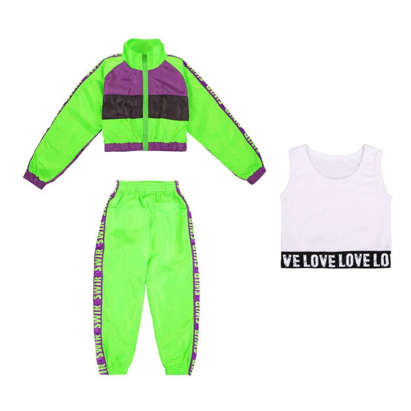 Girl Clothes Children'S Hip Hop Dance