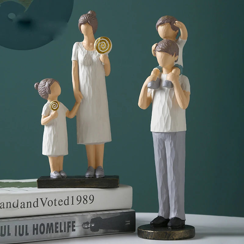 Happy Family Figure Decoration