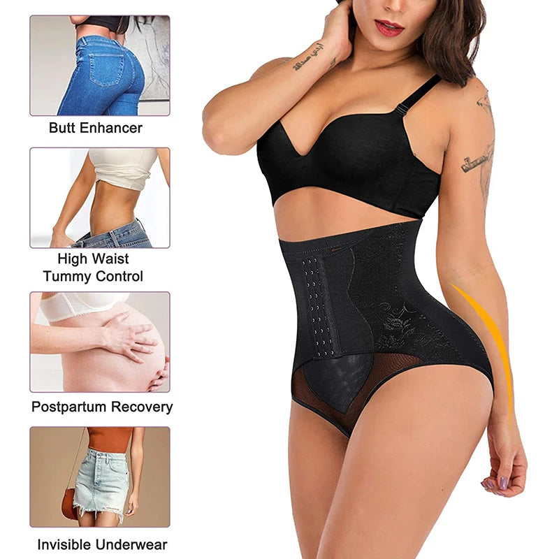 High Women Waist Trainer Slimming Tummy