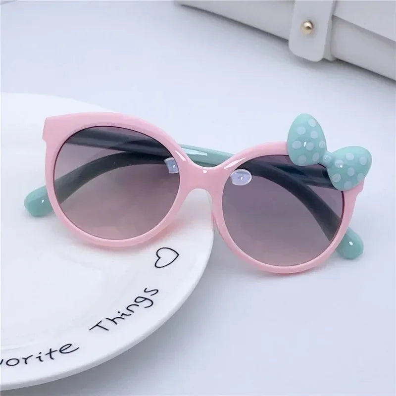 Children Trendy Cute Sunglasses Candy Colors