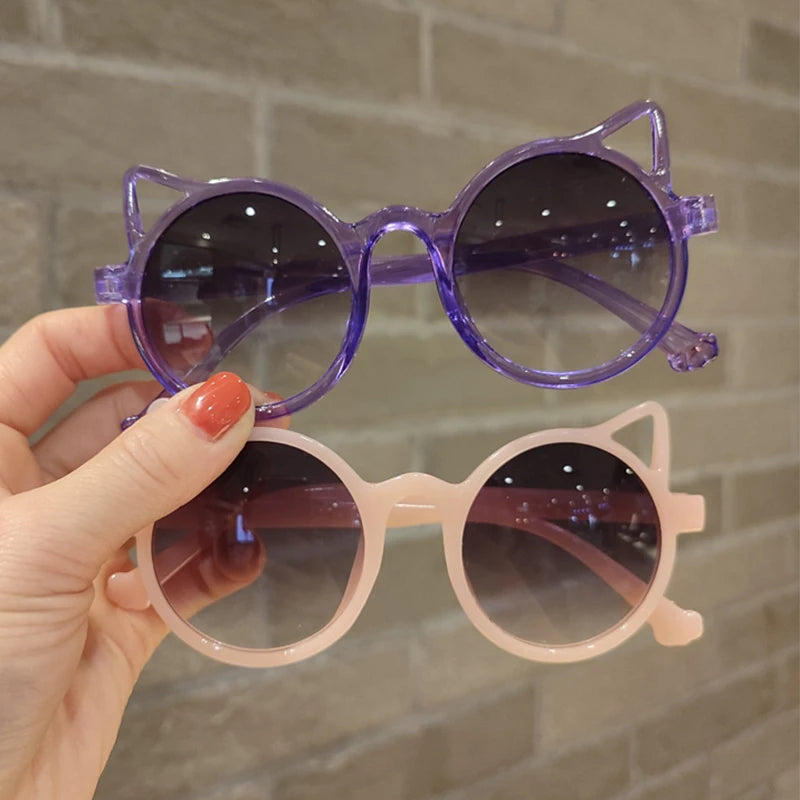 Girls Boys Cute Animal Cartoon Ears Sunglasses
