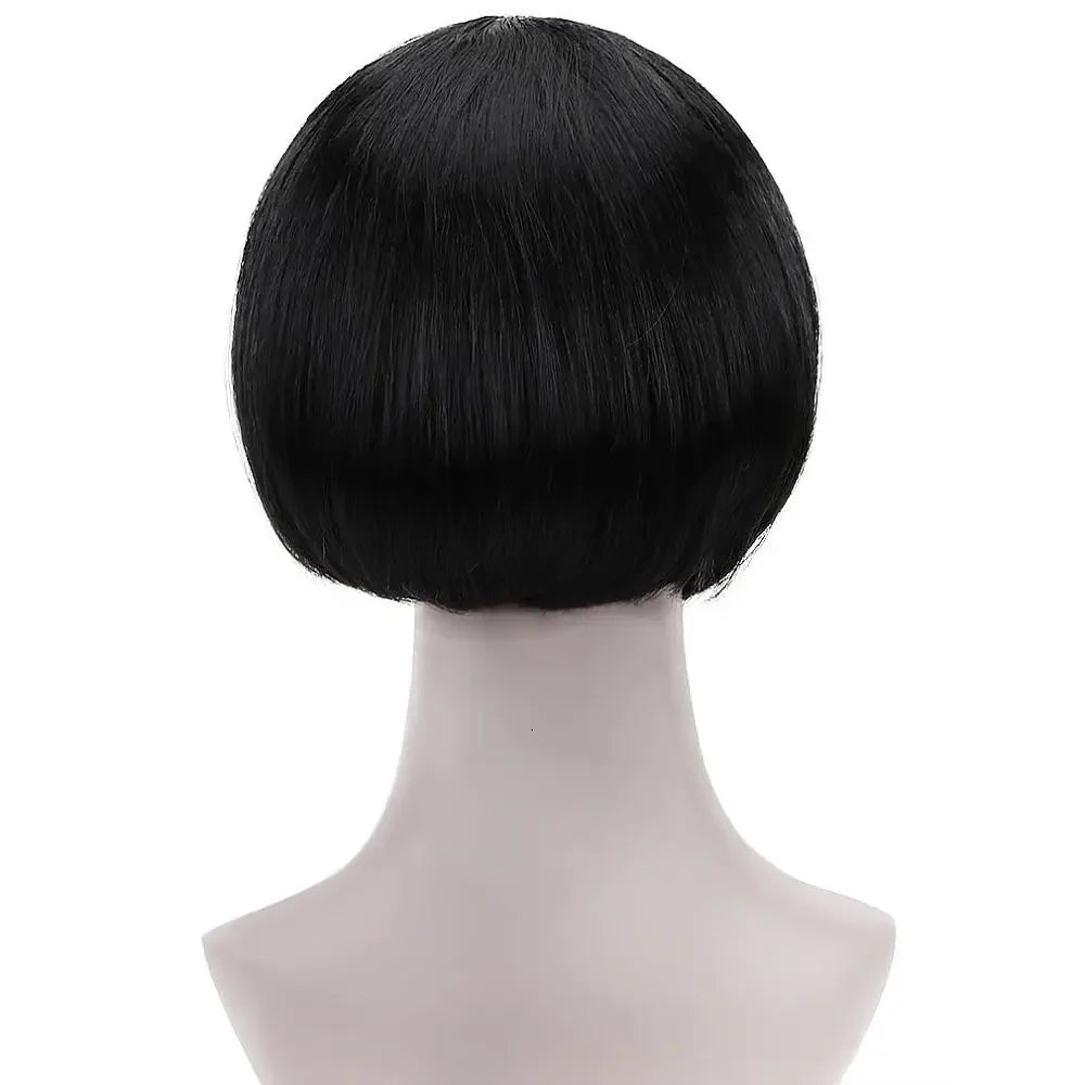 10"Bob Synthetic Wig With Bangs For Black