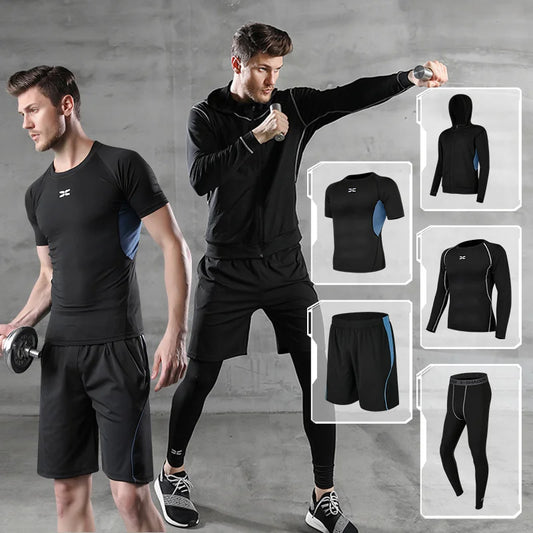 Running Sports Suit Men's Casual fitness Wear