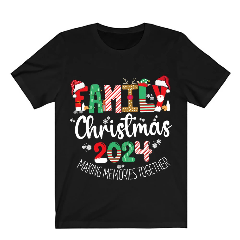 Family Christmas Making Memories Together