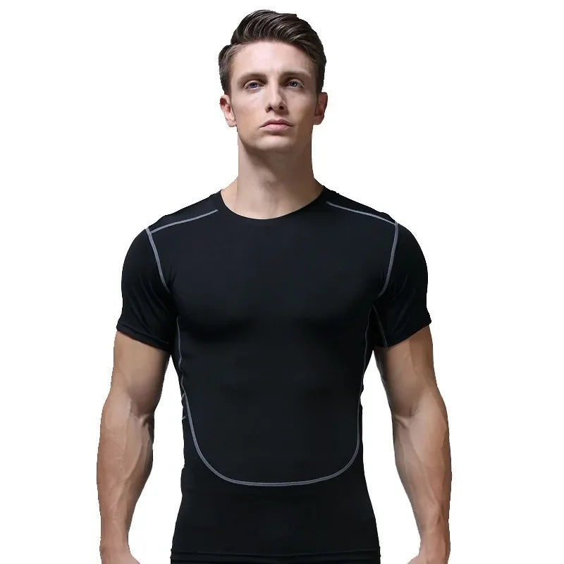 Quick-drying sports fitness wear men short