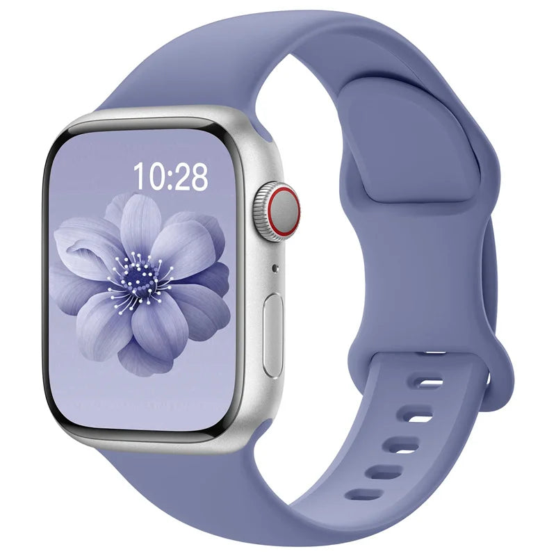 Silicone sport band For apple watch