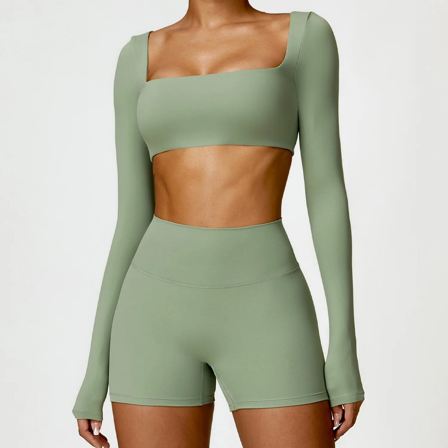 Winter Yoga Long sleeved Women Yoga Top