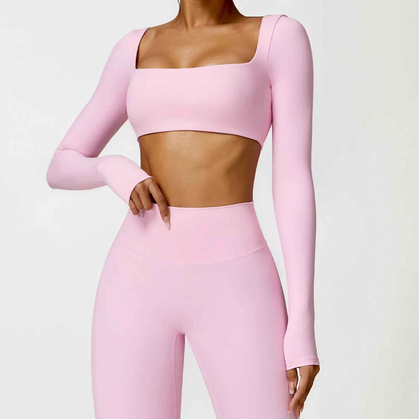 Winter Yoga Long sleeved Women Yoga Top