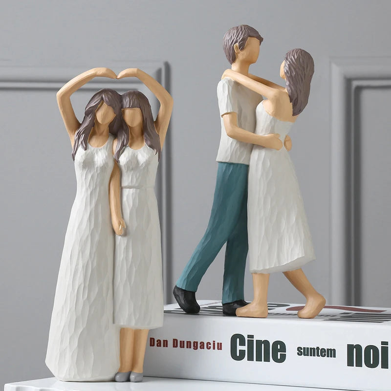 Happy Family Figure Decoration