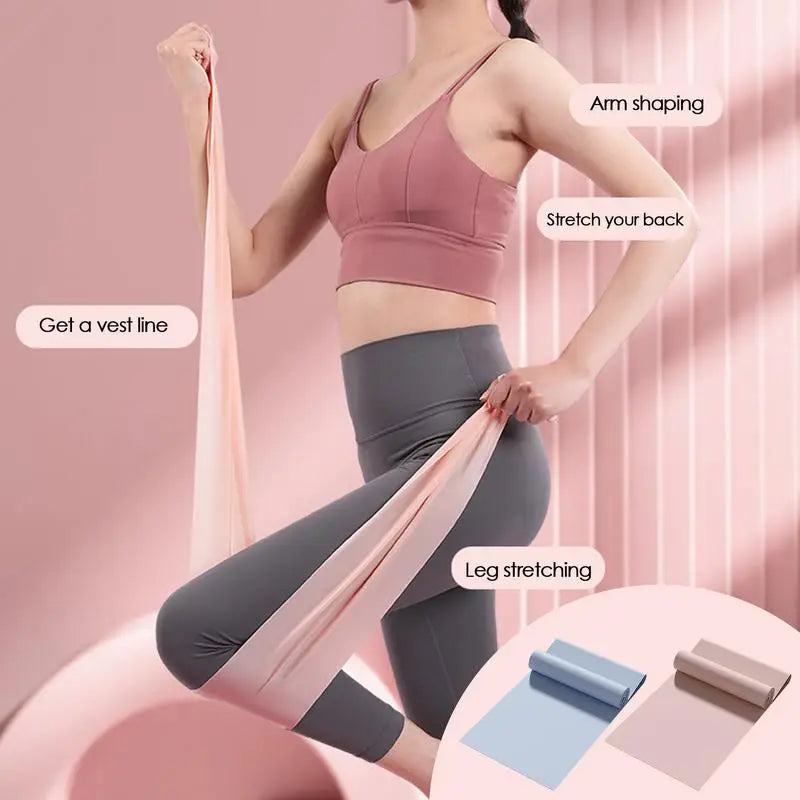 Pilates Elastic Band Exercise Workout