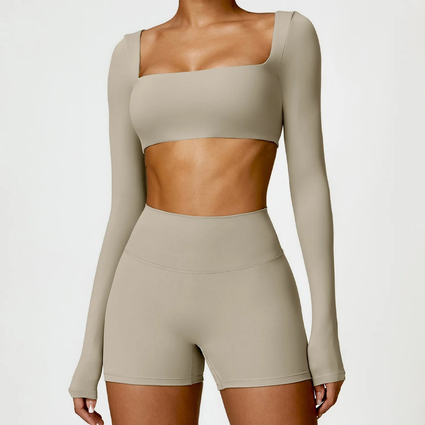 Winter Yoga Long sleeved Women Yoga Top