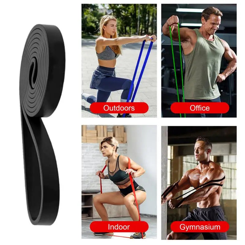 Resistance Band Elastic Exercise Strength Pull-Ups