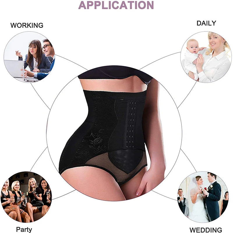 High Women Waist Trainer Slimming Tummy