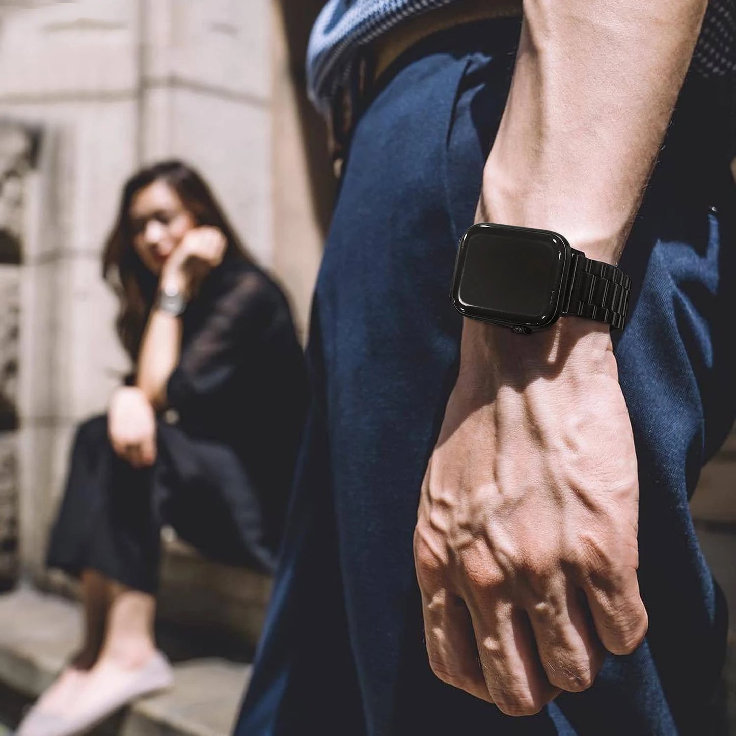 Stainless steel Bracelet for Apple Watch Strap