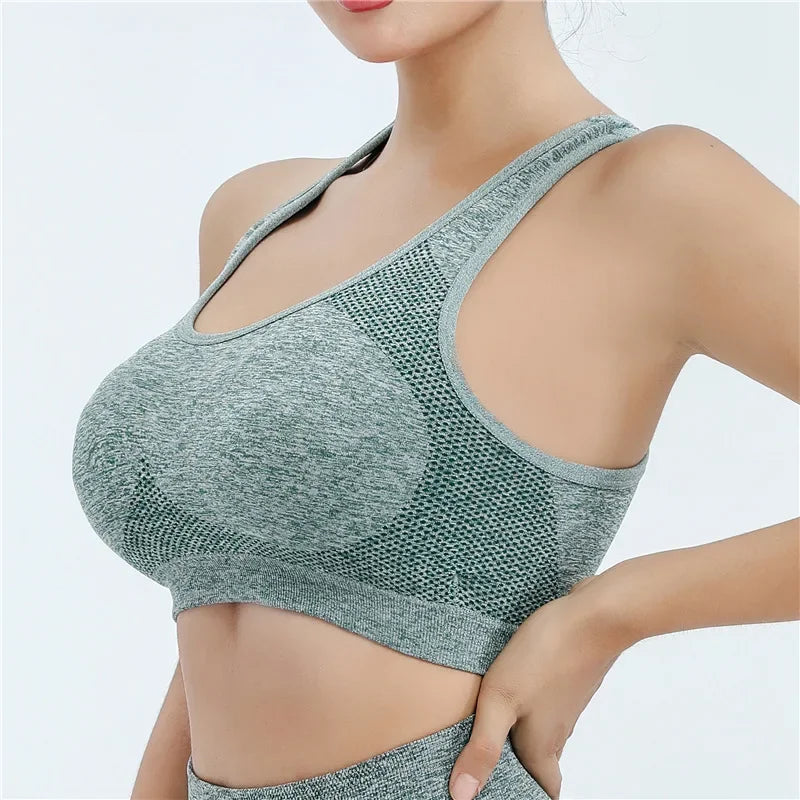 Women Sports Bra Top Push Up
