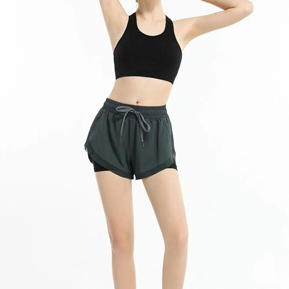 Yoga Shorts Workout Comfortable Elastic Wear