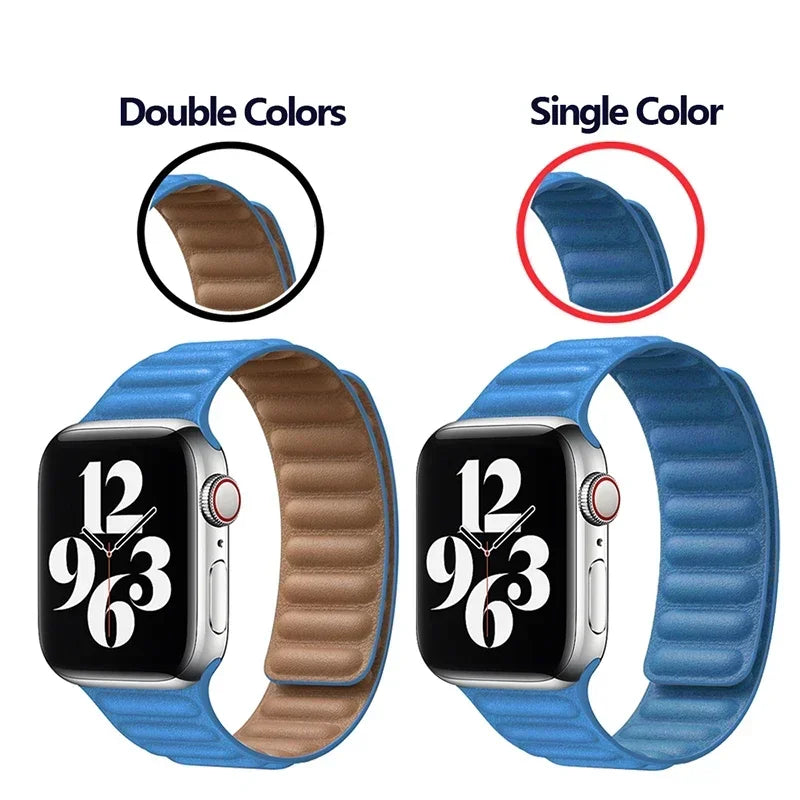 Leather Strap for Apple Watch Band