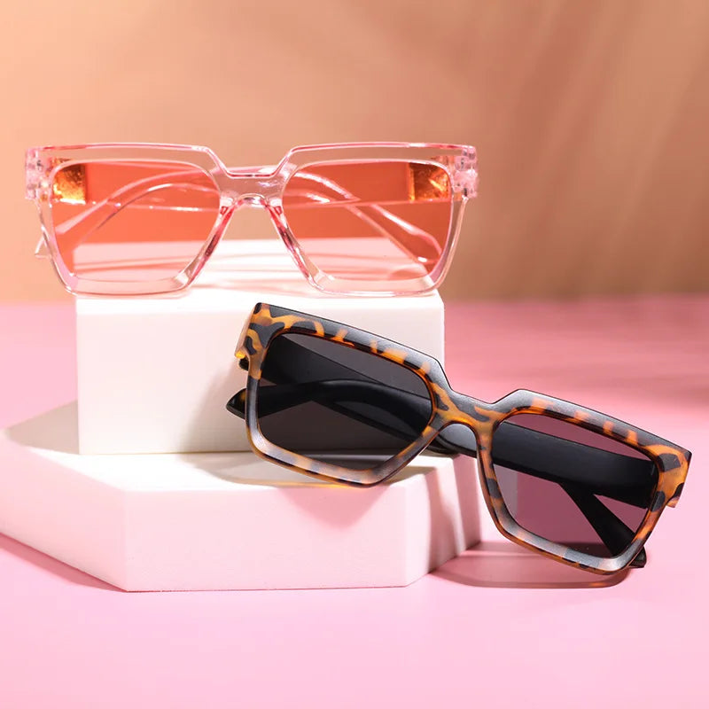 New Boy Girl Fashion Square Sunglasses