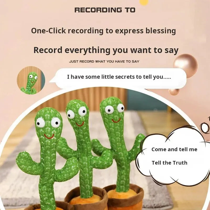 USB Charging Cactus That Can Dance
