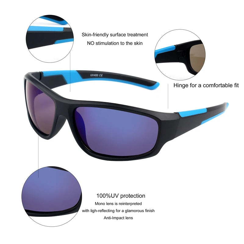 Kenbo Kids Boy Sport Goggles Sunglasses