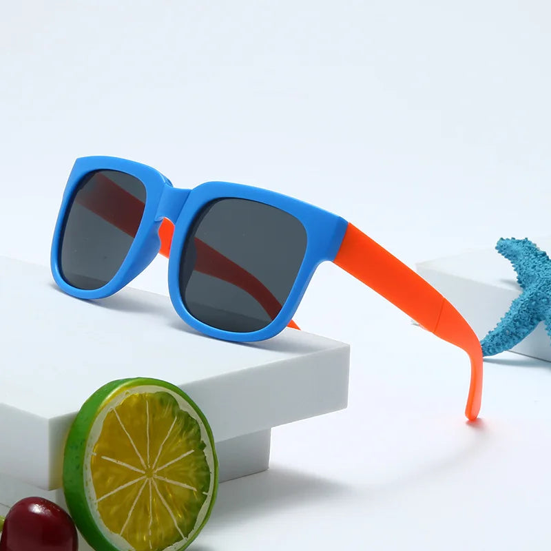 Colorful Folding Sunglasses Outdoor Kids