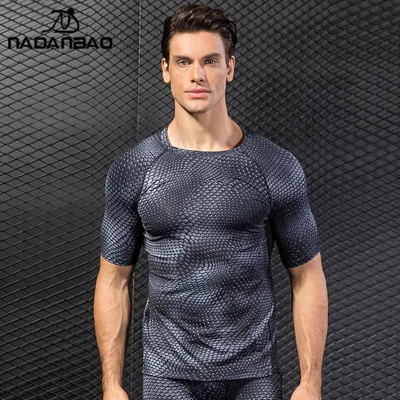 Running Tight Stretch Fitness Shirt
