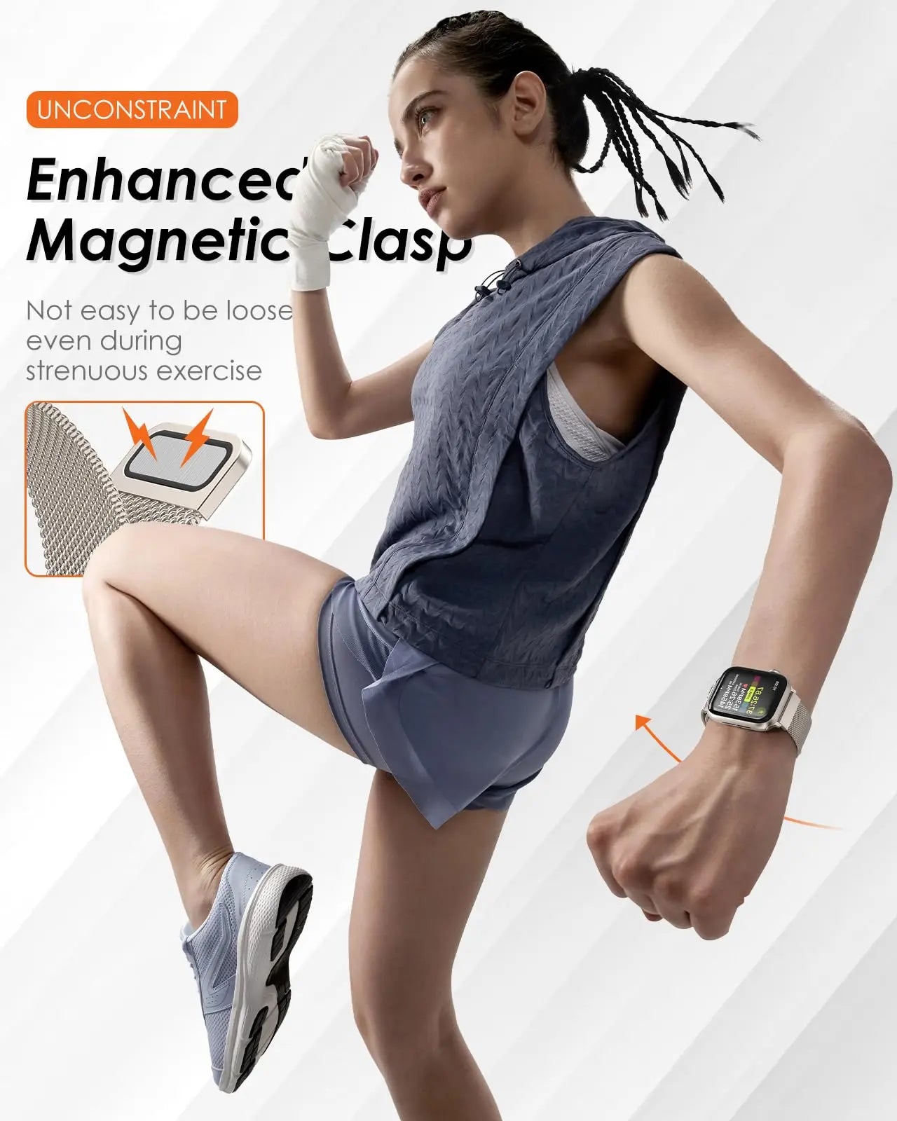 Milanese strap For apple Watch bands