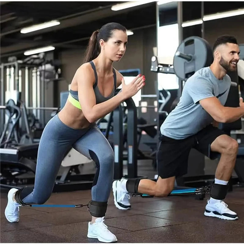Resistance Band Set Ankle Straps Workout