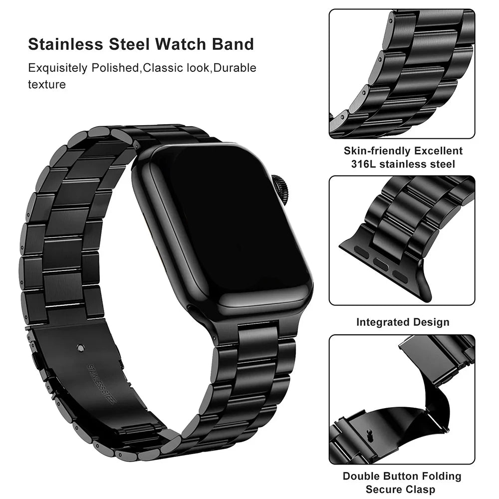 Stainless steel Bracelet for Apple Watch Strap