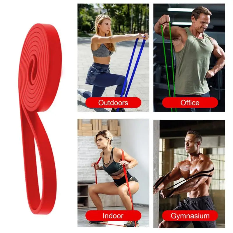 Resistance Band Elastic Exercise Strength Pull-Ups