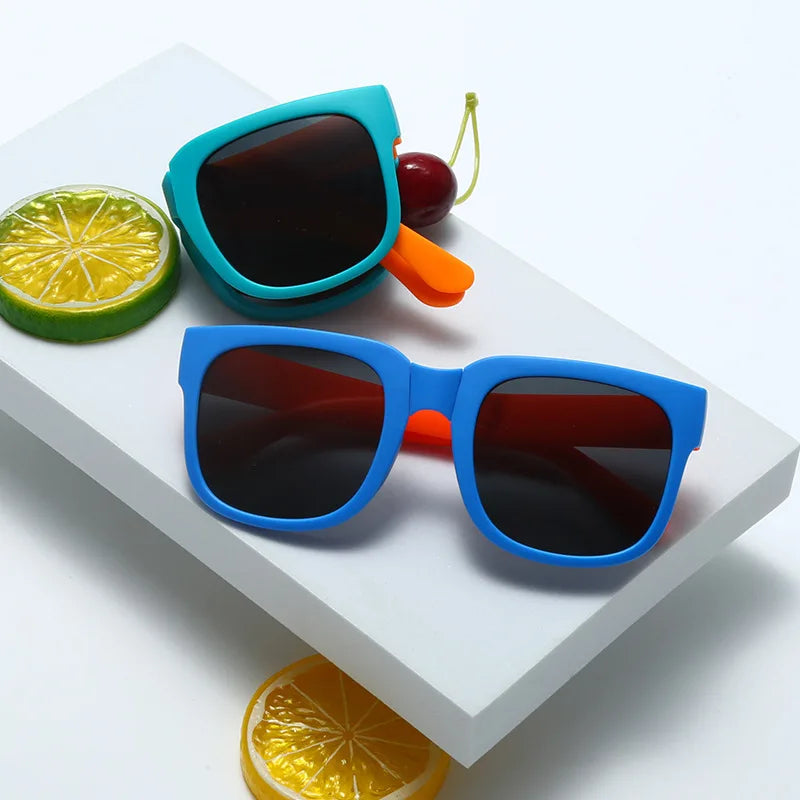 Colorful Folding Sunglasses Outdoor Kids