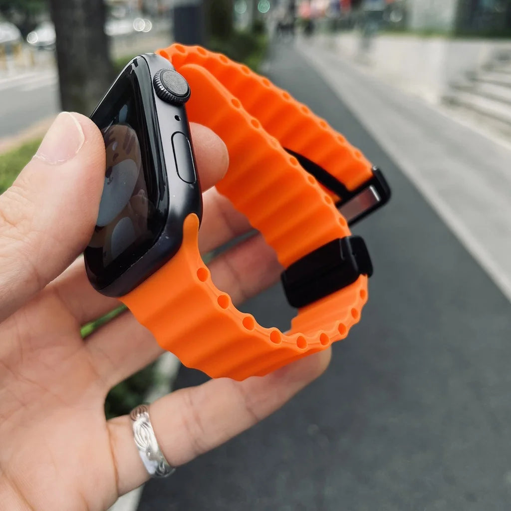 Magnetic Buckle Strap For Apple Watch Band