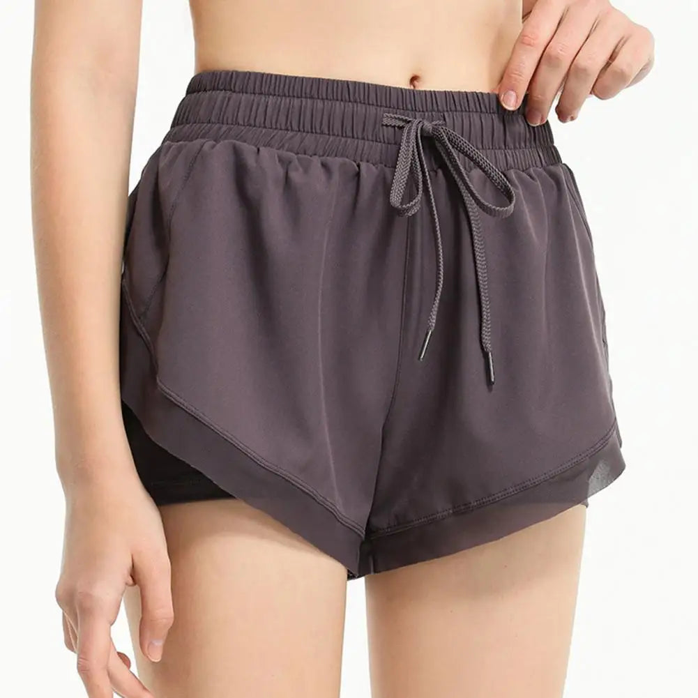 Yoga Shorts Workout Comfortable Elastic Wear