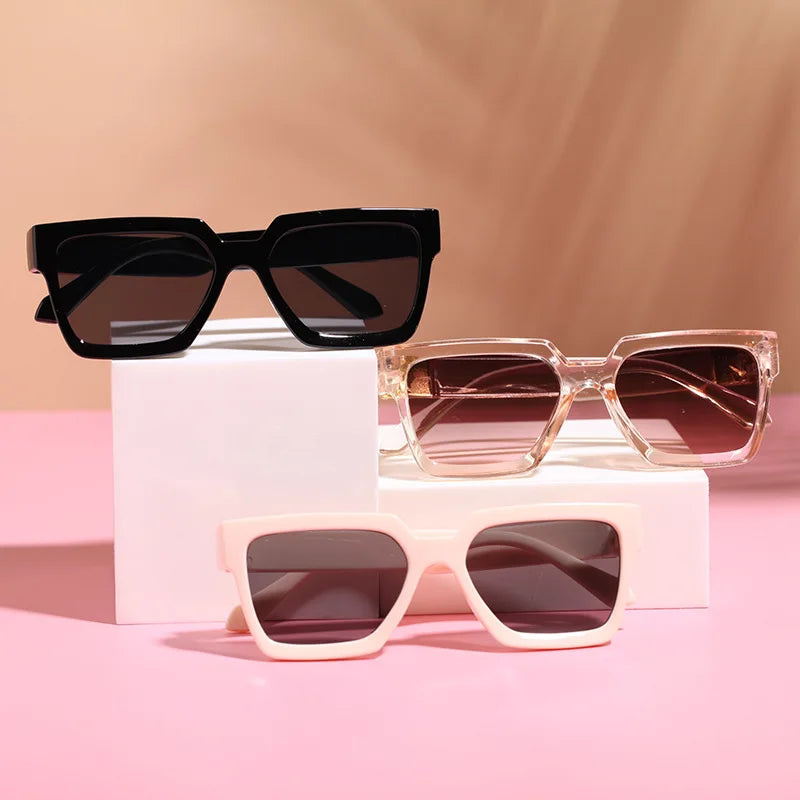 New Boy Girl Fashion Square Sunglasses