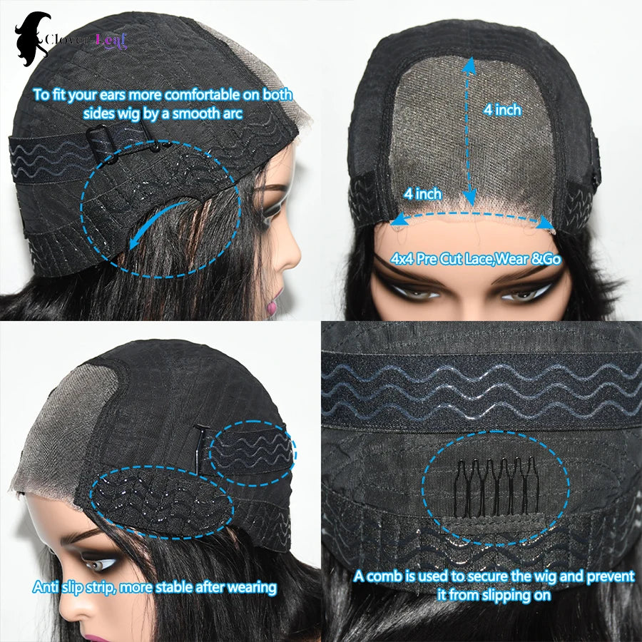 Glueless Wig Human Hair