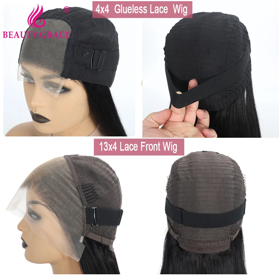 Wigs Human Hair Lace Frontal Wig Brazilian