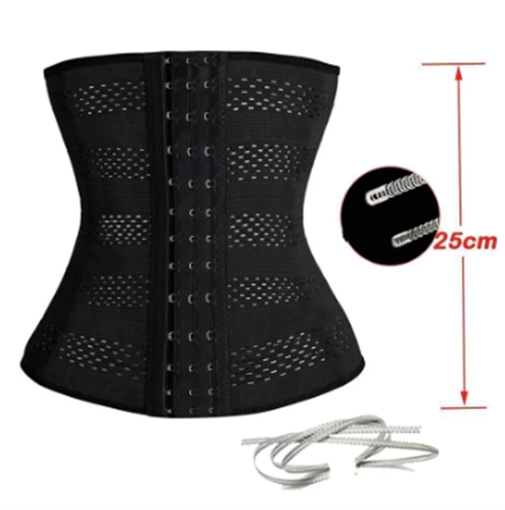 Women Latex Waist Trainer Body Shaper