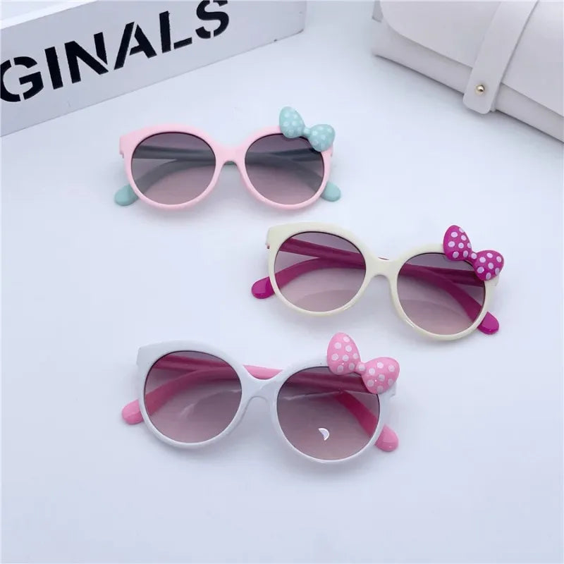 Children Trendy Cute Sunglasses Candy Colors