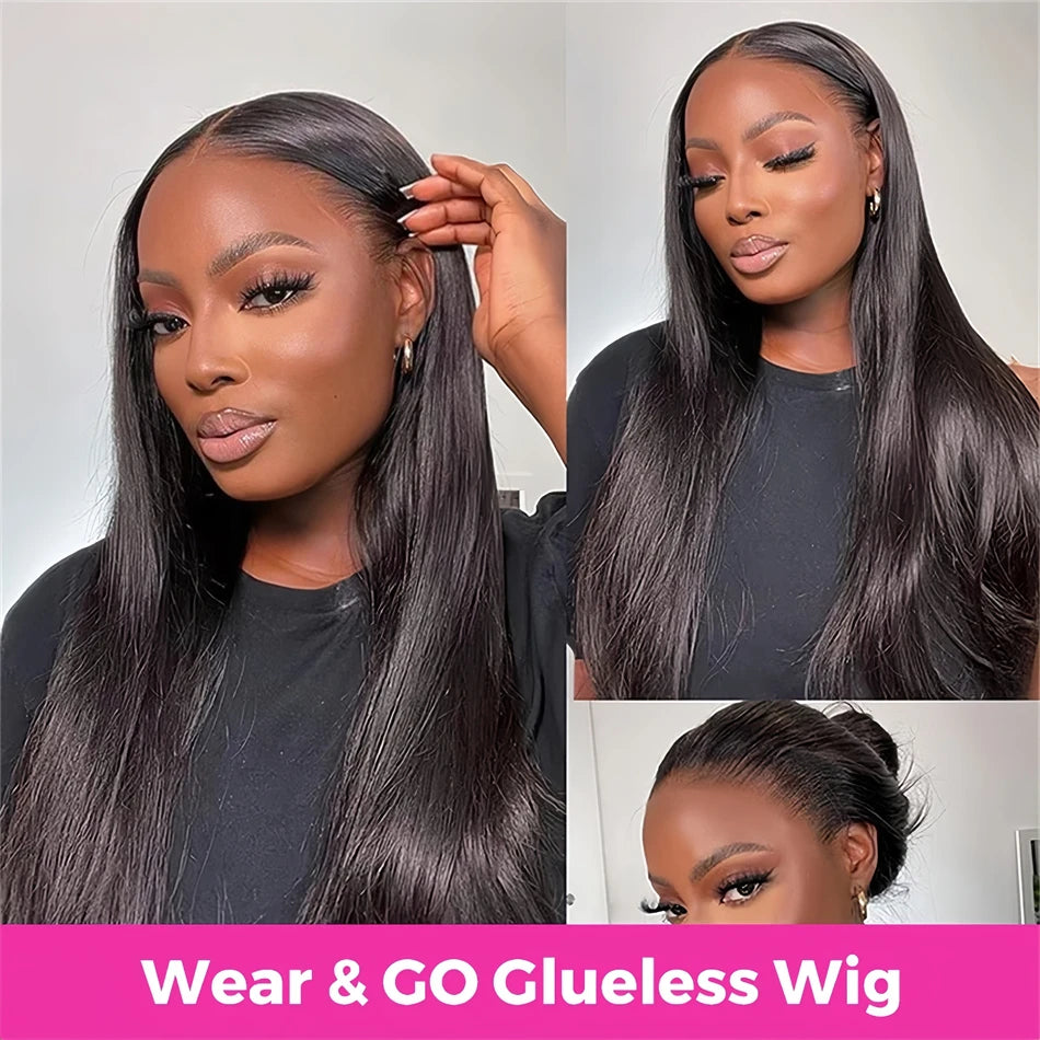 Glueless Wigs Human Hair Ready To Wear