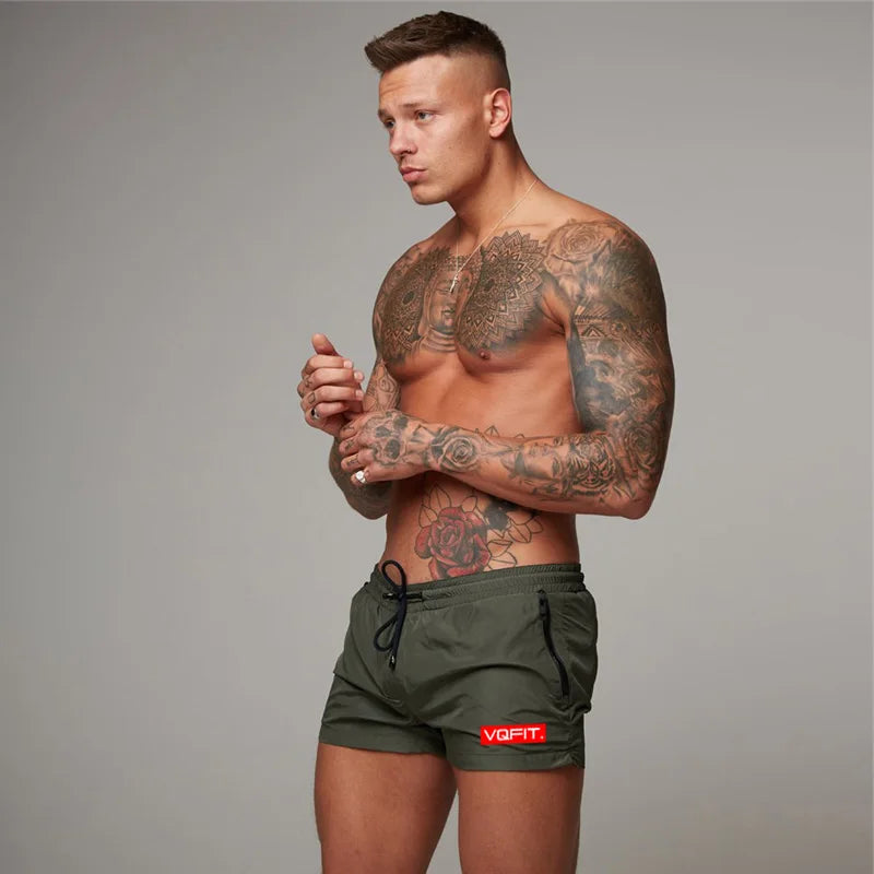 New Summer Mens Quick Dry Fitness