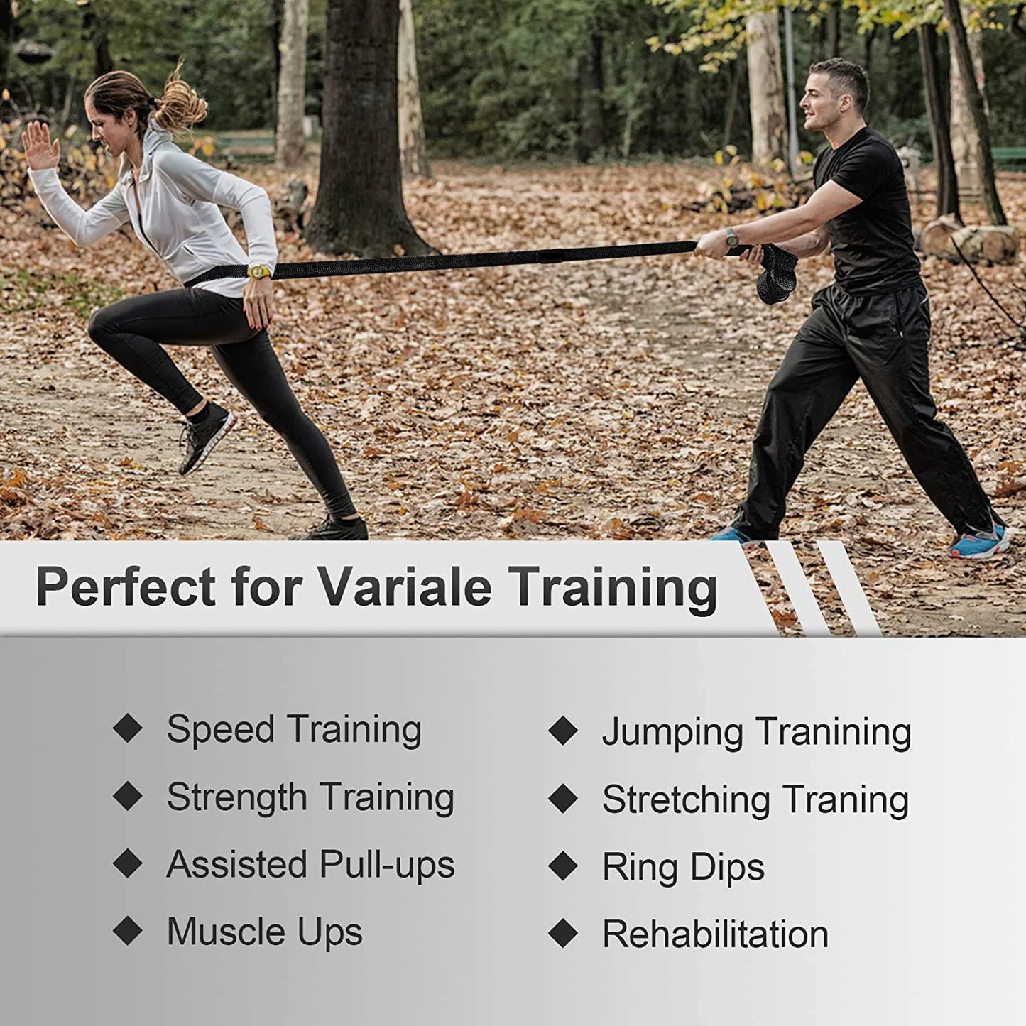 Fitness Long Resistance Bands Workout