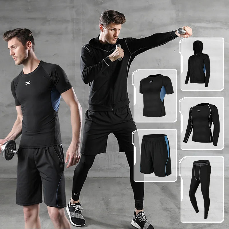 Running Sports Suit Men's Casual fitness Wear