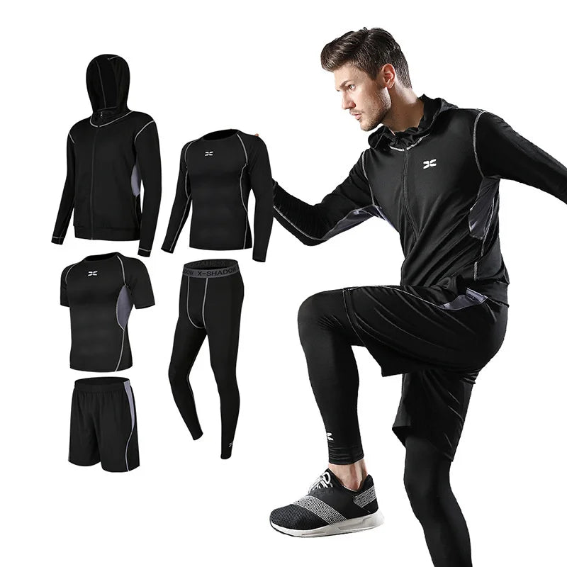 Running Sports Suit Men's Casual fitness Wear