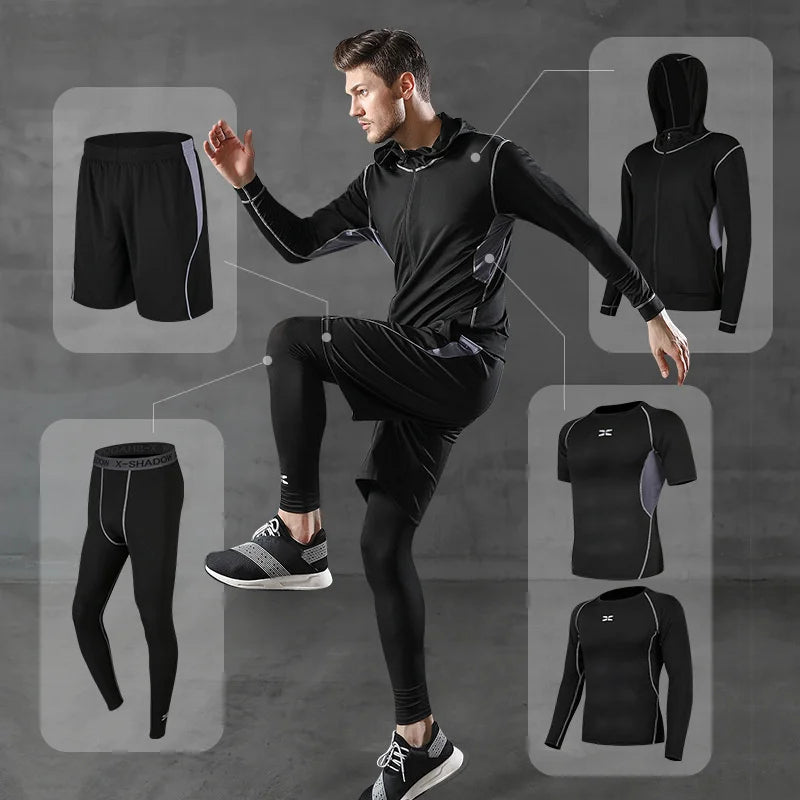 Running Sports Suit Men's Casual fitness Wear